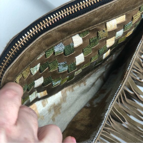 Cleobella Zula Crossbody Fringe Clutch - Picture 7 of 15